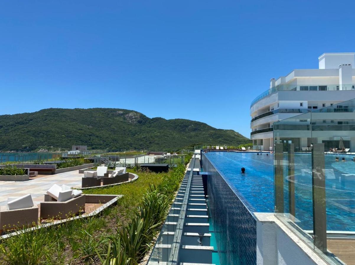 Apartamento Maravilhoso Com Piscina E Vista Mar Mirante Home Club ฟลอเรียนอโปลิส ภายนอก รูปภาพ