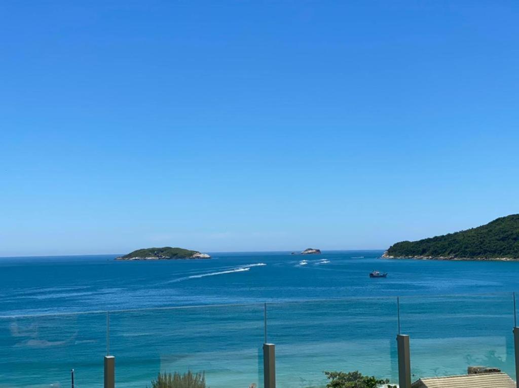Apartamento Maravilhoso Com Piscina E Vista Mar Mirante Home Club ฟลอเรียนอโปลิส ภายนอก รูปภาพ